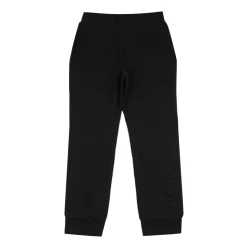 Comfortabele zwarte Joggingbroek met elastische tailleband en platte zakken