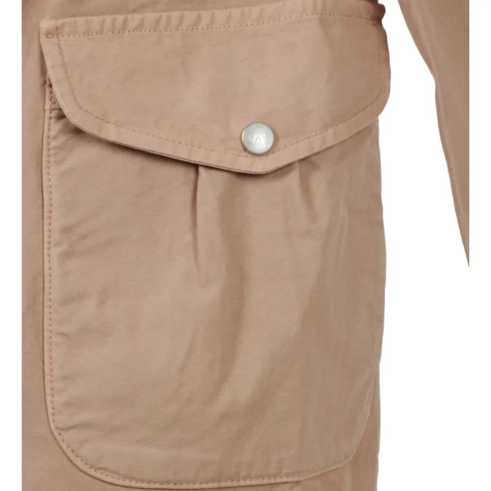 Cotton Canvas Lichtgewicht Jas