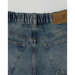Denim Jeans met Split Zoom