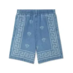Denim Medusa Bandana Kinderen Shorts