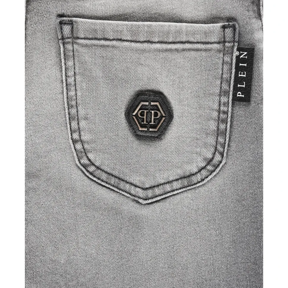 Denim Trousers Hexagon