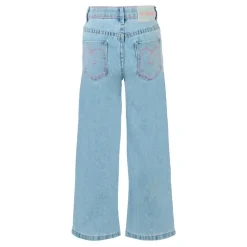 Denim vijf-pocket jeans met verstelbare taille