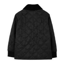 Diamond-Quilted Jas