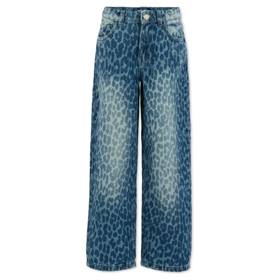 Dierenprint Denim Jeans