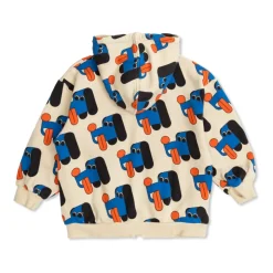 Doggy Mate All Over Zipped Hoodie