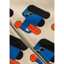 Doggy Mate All Over Zipped Hoodie