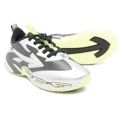 Donkergrijze Zilveren Springende Schoenen