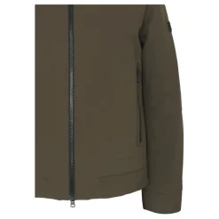 Donkergroene capuchonjas voor kinderen