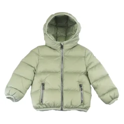 Down Jacket met Afneembare Capuchonrand