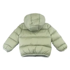 Down Jacket met Afneembare Capuchonrand