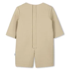 Dubbelzijdige Jersey Piqué Jumpsuit