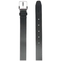 Echt lederen riem met metalen gesp