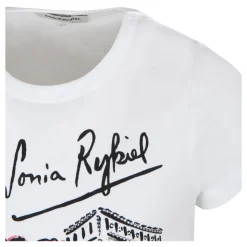 Eiffeltoren Print Wit T-shirt