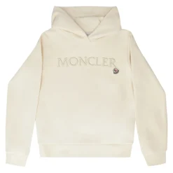 Embroidered Logo Cotton Hoodie