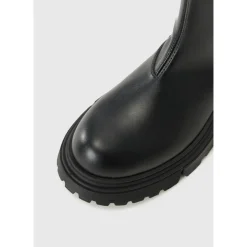 Faux Leather Enkellaarsjes