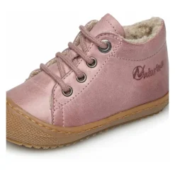 First step shoes with wool lining RACOON