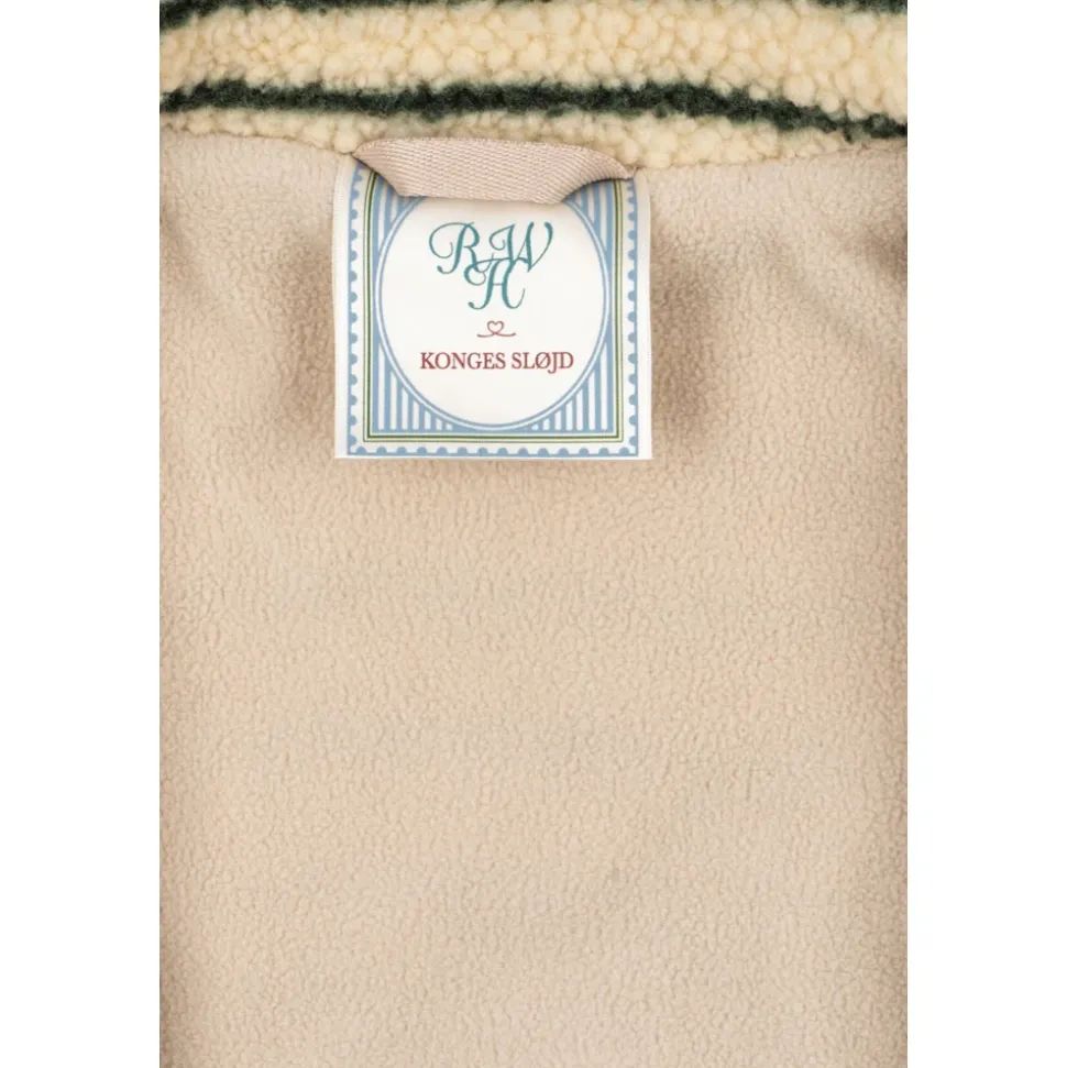 Fleece met borduursel