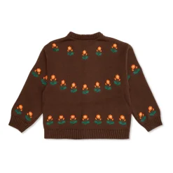 Floral Motif Cardigan