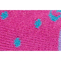 Fuchsia Katoenen Sokken