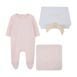 Geborduurd Logo Roze Kleding Set