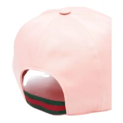 Geborduurde gestreepte hoed