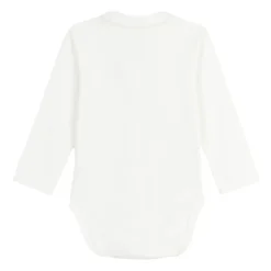 Geborduurde Ivory Katoenen Romper