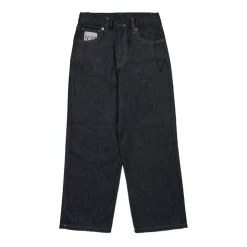 Geborduurde Navy Blue Kinder Jeans