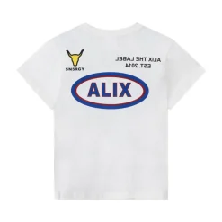 Gebreid T-shirt met sportafbeelding