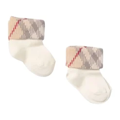 Gebreide Boord Baby Sokken