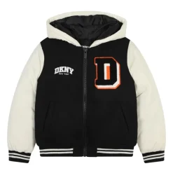 Gebreide College Stijl Hoodie Jas