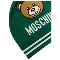 Gebreide muts met logo