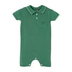 Gebreide Polo Romper met Zak