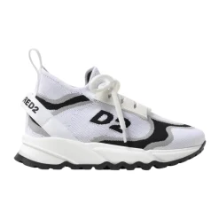 Gebreide Sneakers Dikke Zool