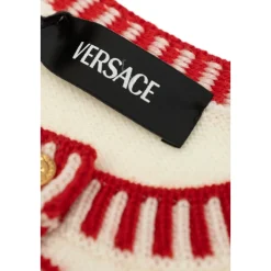 Gebreide vest met patroon