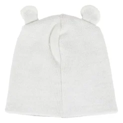 Gebreide wollen pasgeboren muts met oren