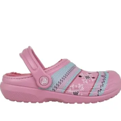 Gedrukte gevoerde klompen voor kinderen