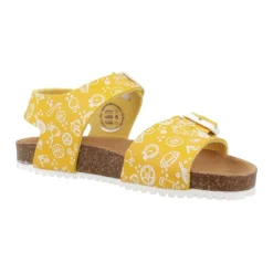 Gele Bedrukte Kindersandalen