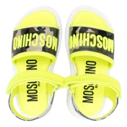 Gele Camo Sandalen Kinderen