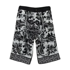 Geprinte Poplin Shorts