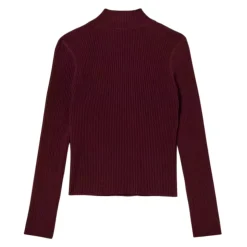 Geribbelde coltrui met ovale T