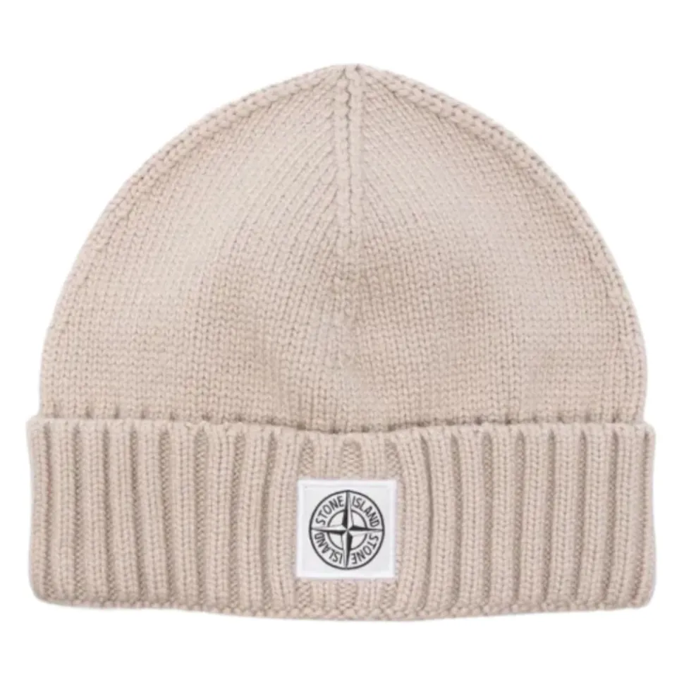 Geribbelde Duifgrijze Kinderen Beanie