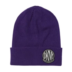 Geribbelde Logo Beanie Hoed