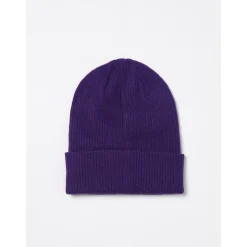 Geribbelde Logo Beanie Hoed