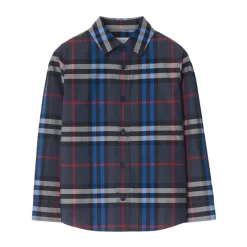 Geruit katoenen overhemd