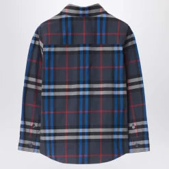 Geruit katoenen overhemd