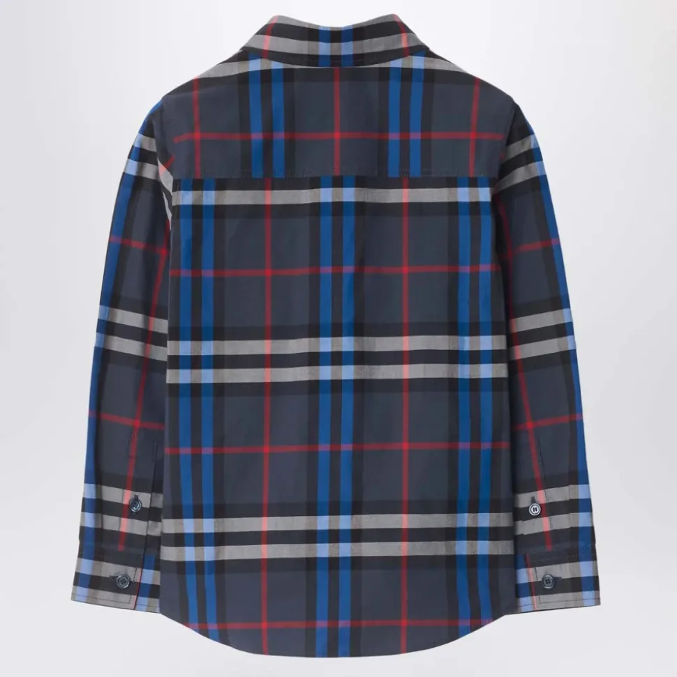 Geruit katoenen overhemd