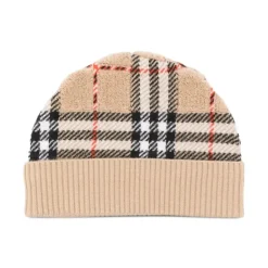 Geruite Beanie Handdoek Stijl