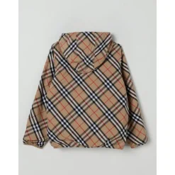 Geruite Lichtgewicht Hoodie voor veelzijdige stijl