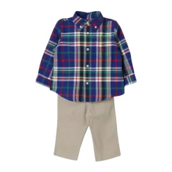 Geruite Shirt en Broek Set