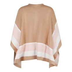 Gestreept Wollen Cape Jas